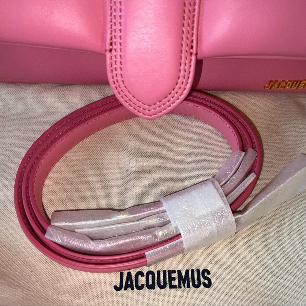 Jacquemus Le Bambinou Puff  Pink Bag - Picture 9 of 11